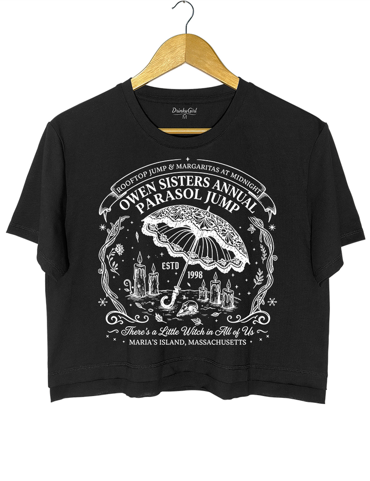 Owens Sisters Annual Parasol Practical Magic Crop Top