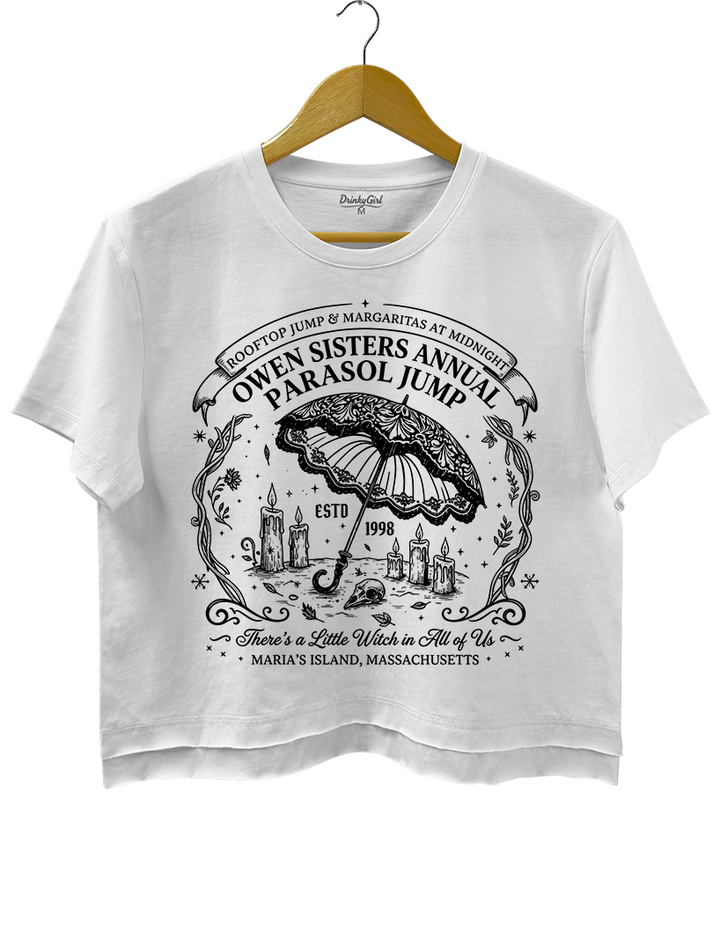 Owens Sisters Annual Parasol Practical Magic Crop Top
