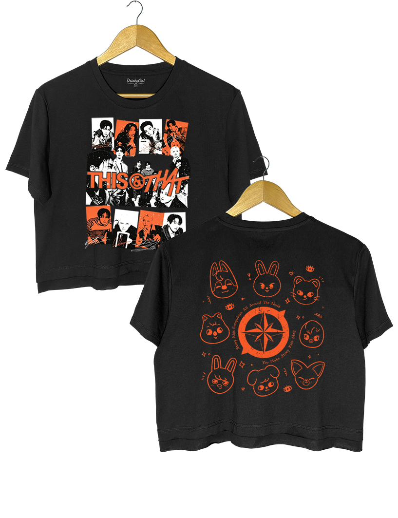 Stray Kids This &amp; That Skzoo Retro Crop Top