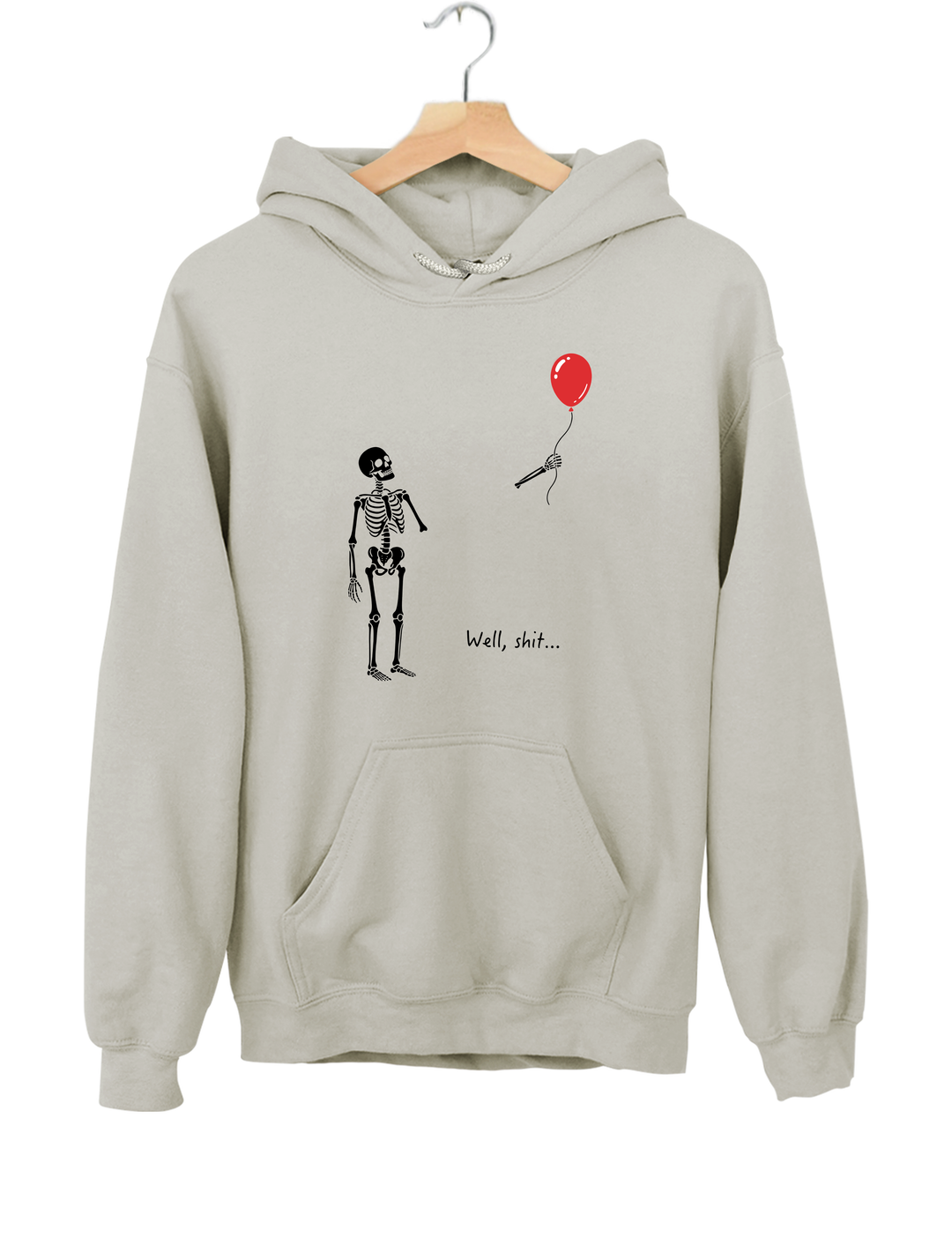 Skeleton Lost Balloon Hoodie
