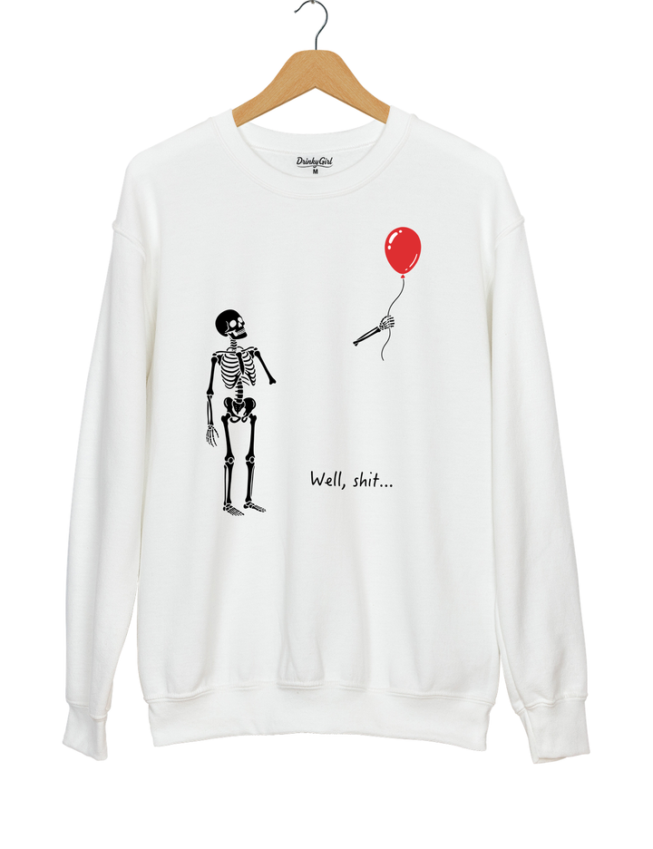 Skeleton Lost Balloon Sweatshirt