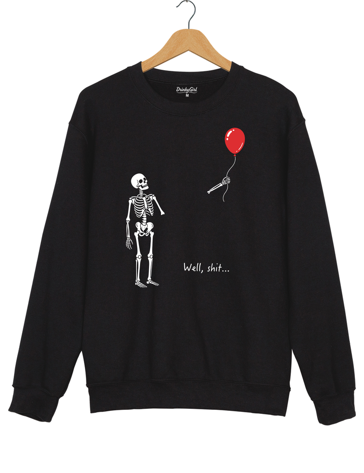Skeleton Lost Balloon Sweatshirt