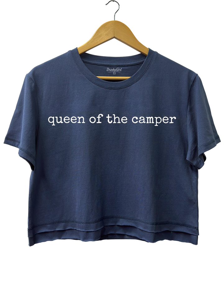 Queen Of The Camper Crop Top