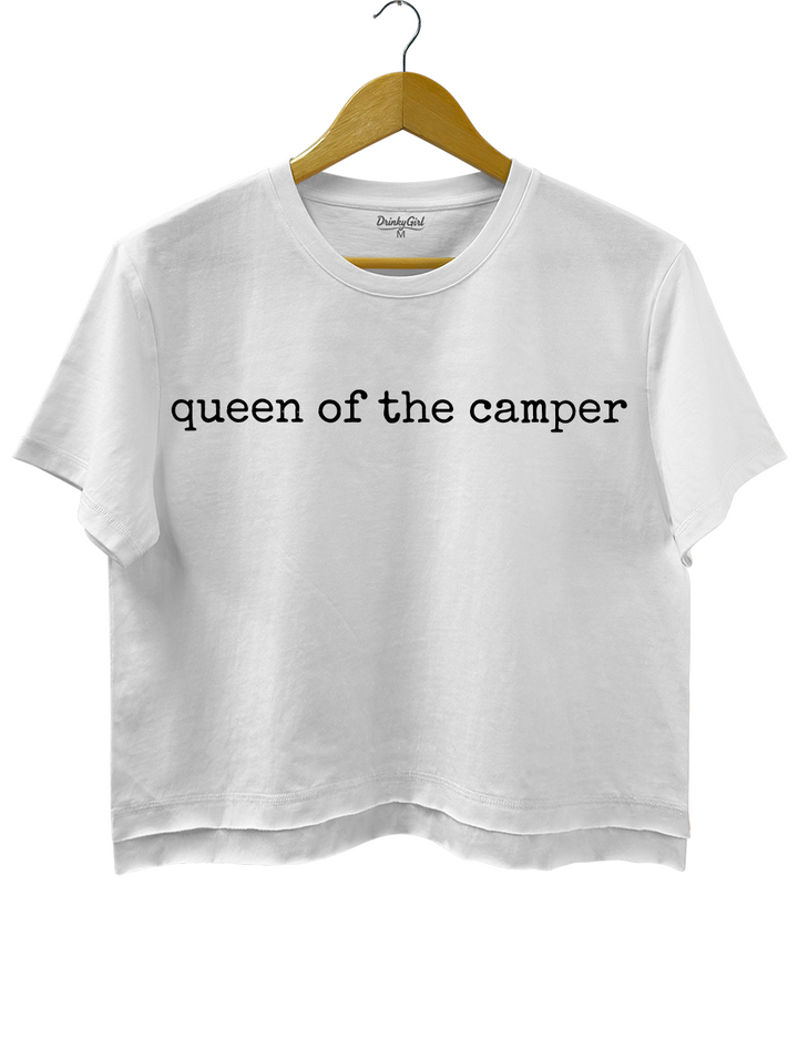 Queen Of The Camper Crop Top
