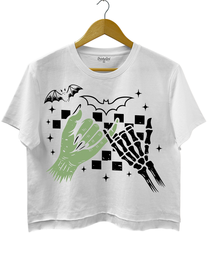 Pinky Promise Halloween Crop Top