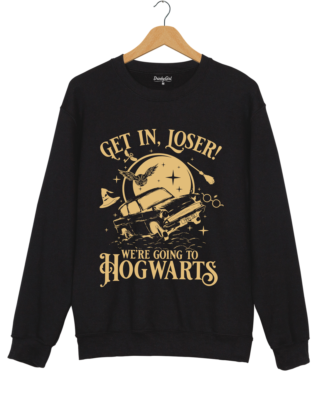 Get In Loser Wizard School Hogwarts Halloween Sweatshirt