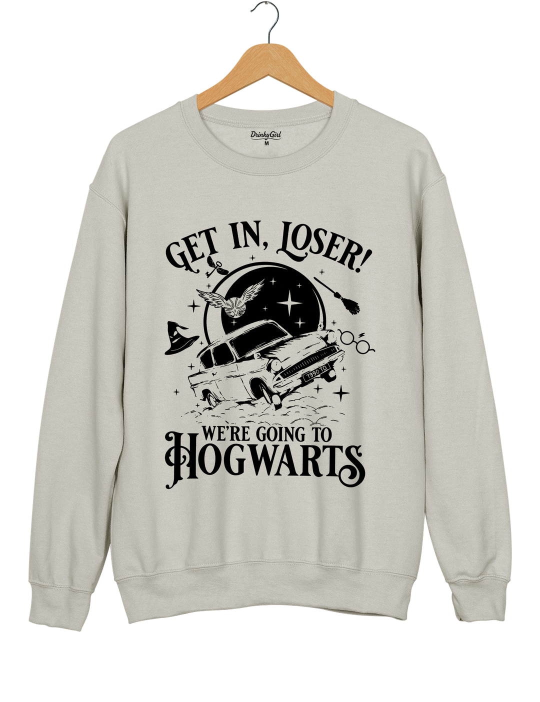 Get In Loser Wizard School Hogwarts Halloween Sweatshirt
