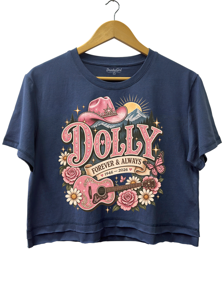 Dolly Parton Memorial Crop Top