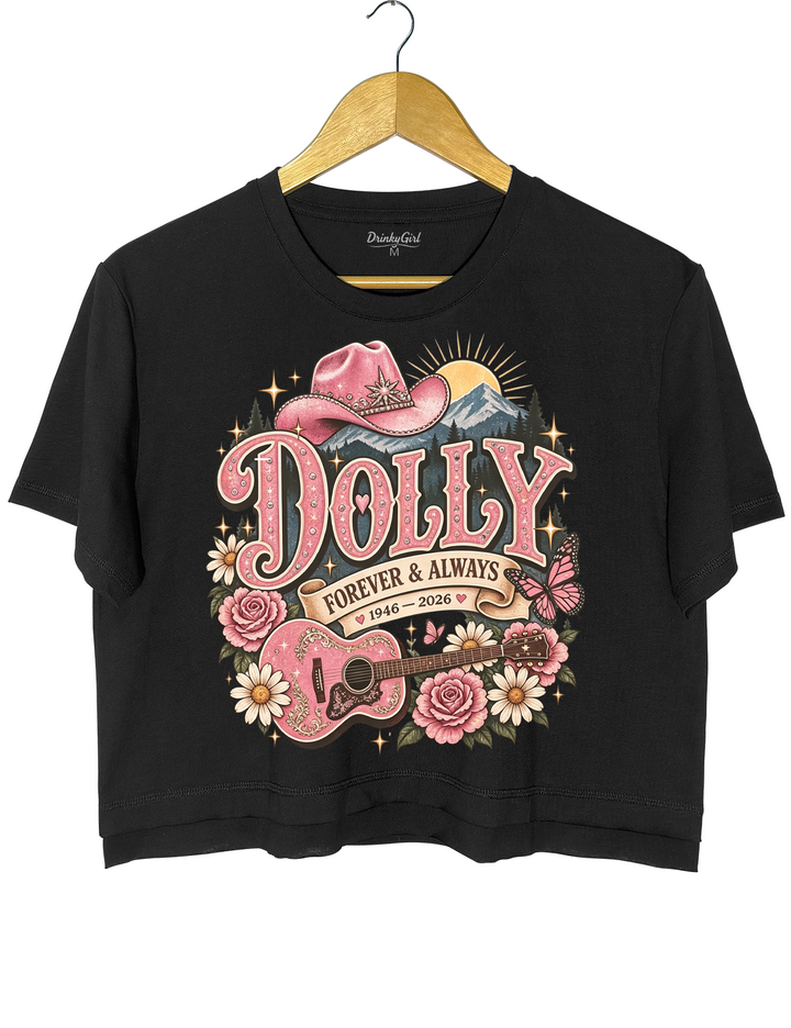 Dolly Parton Memorial Crop Top