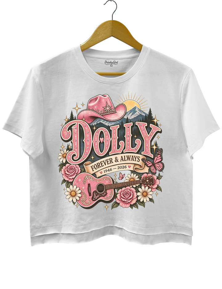Dolly Parton Memorial Crop Top