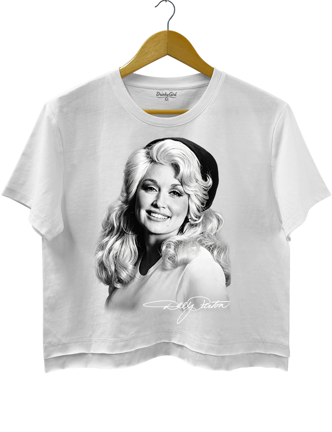 Country Music Legend Dolly Parton Crop Top