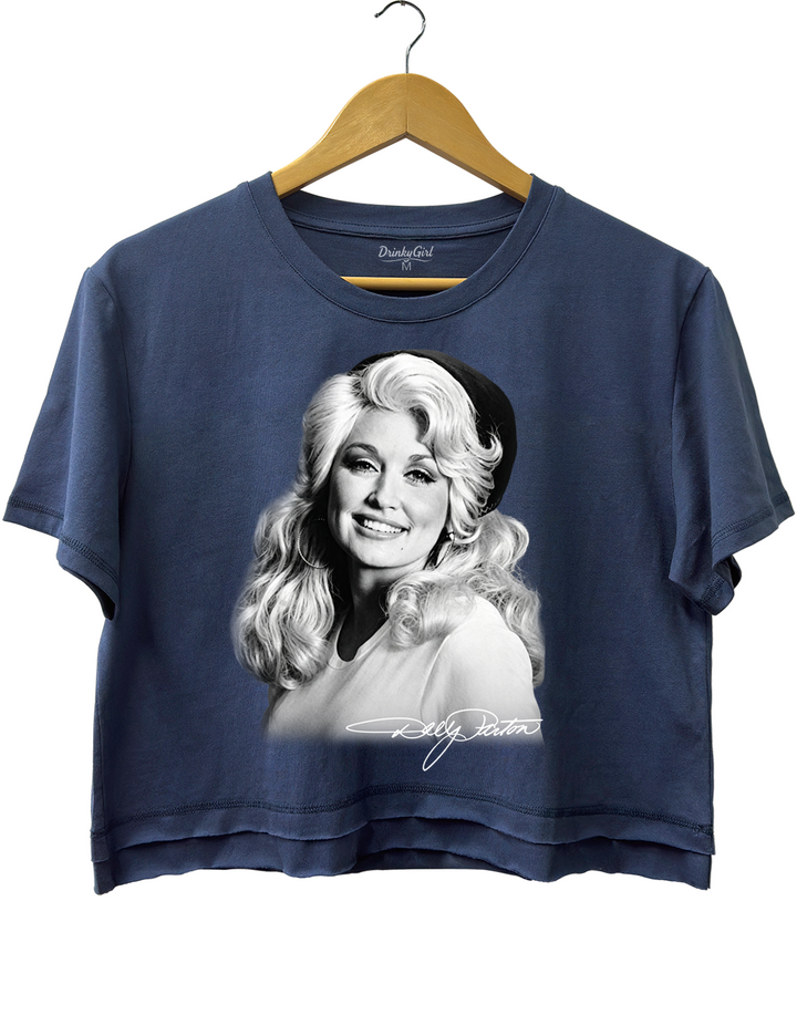 Country Music Legend Dolly Parton Crop Top