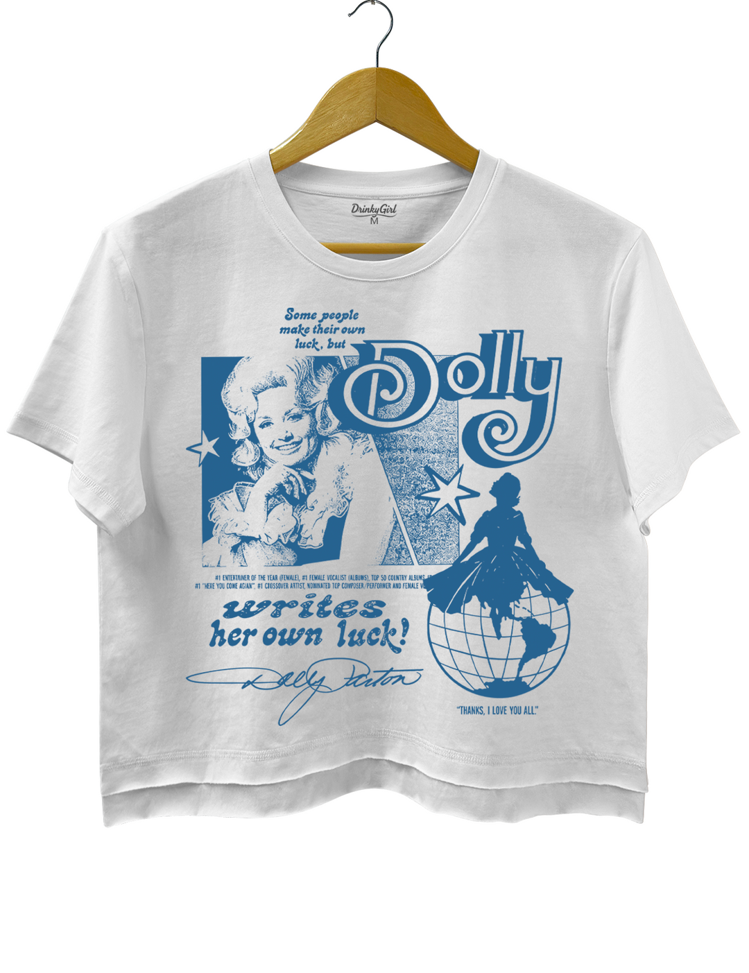 Dolly Fan Art Crop Top
