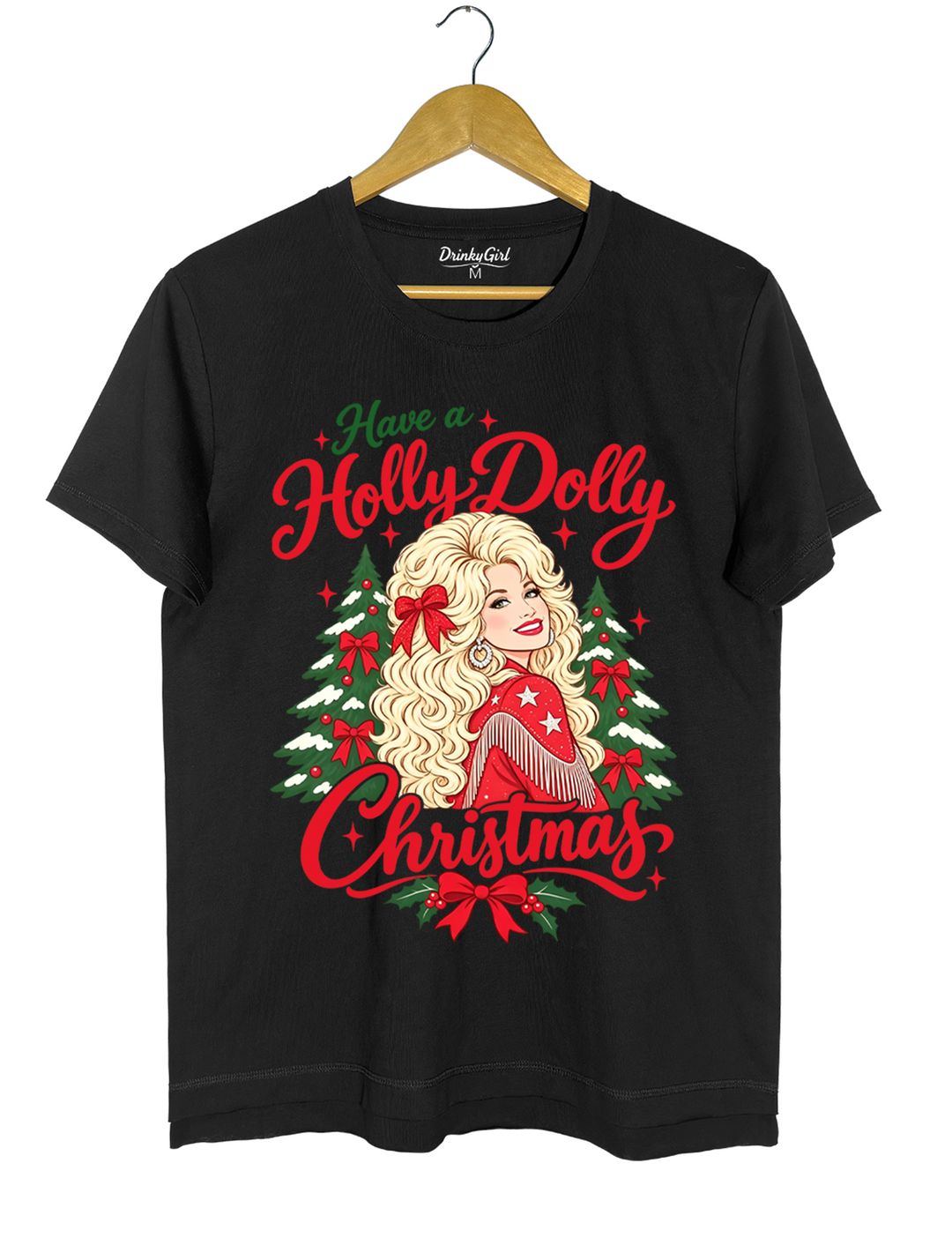 Have A Holly Dolly Christmas Tee