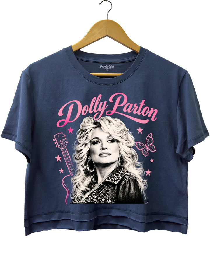 Dolly Parton Tribute Crop Top