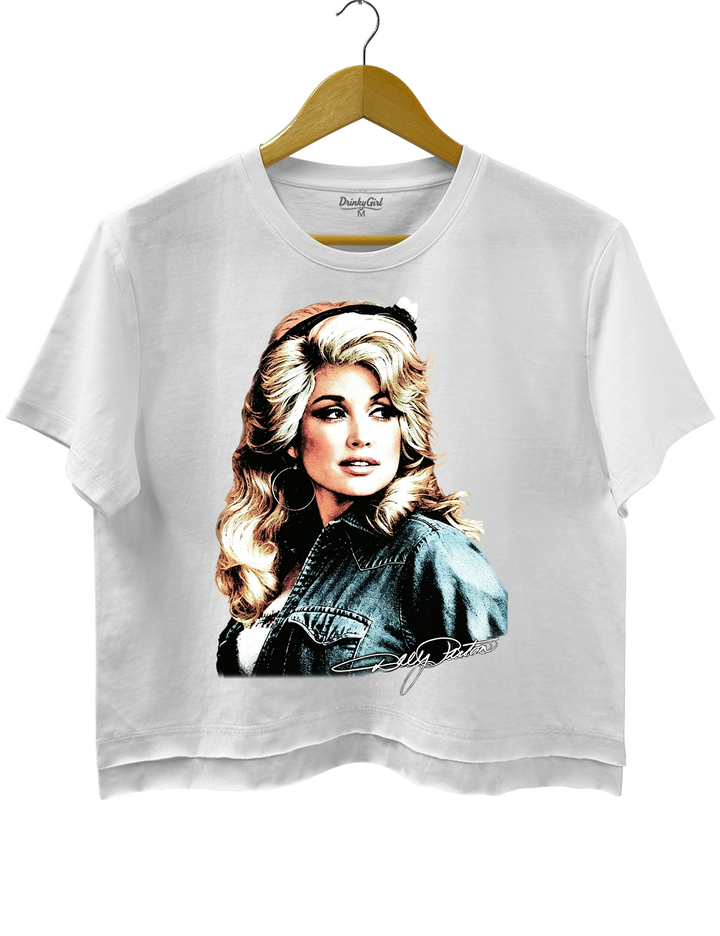 Dolly Parton Vintage Crop Top