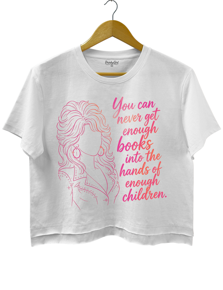 Country Music Dolly Parton Quote Crop Top