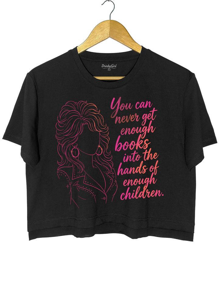 Country Music Dolly Parton Quote Crop Top