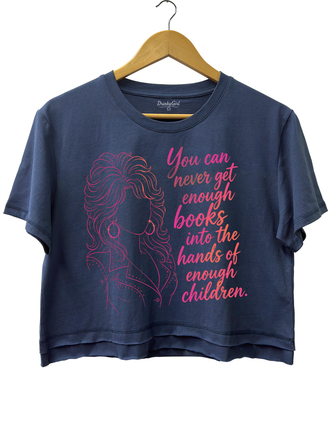 Country Music Dolly Parton Quote Crop Top
