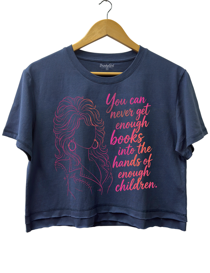 Country Music Dolly Parton Quote Crop Top