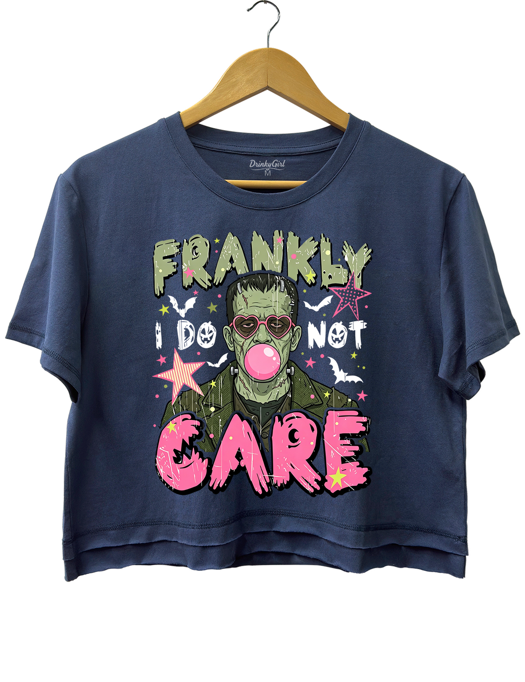 Frankly I Do Not Care Crop Top