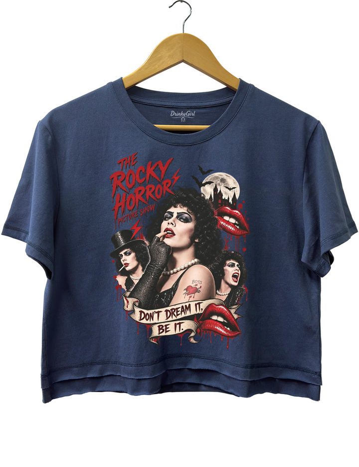 Rocky Horror Picture Show Tim Curry Crop Top