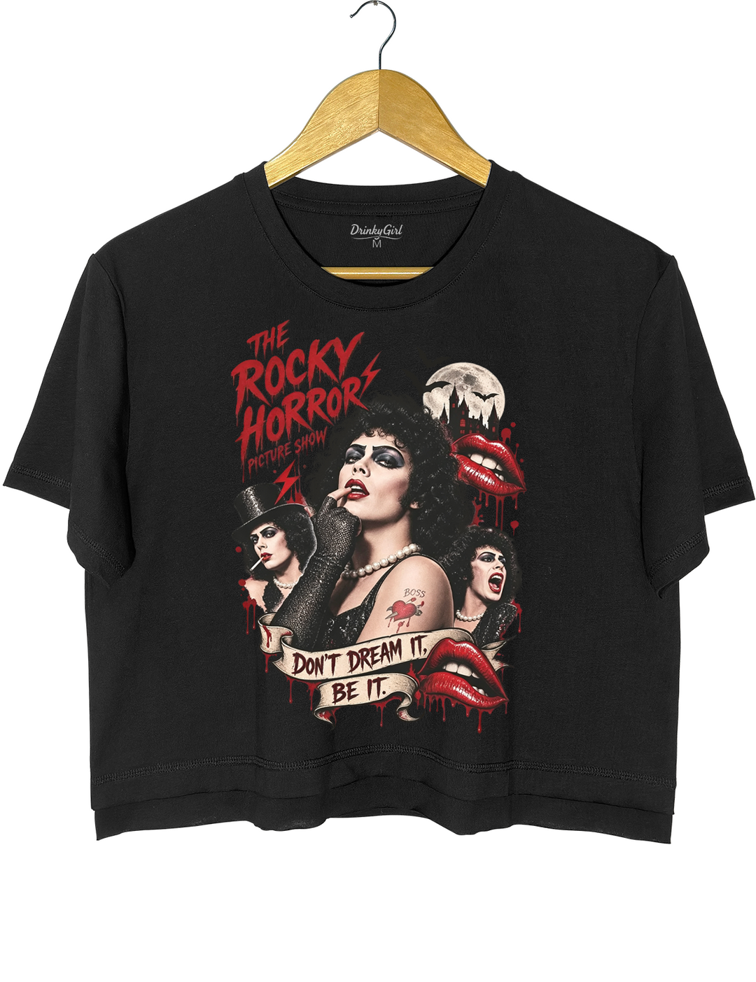 Rocky Horror Picture Show Tim Curry Crop Top