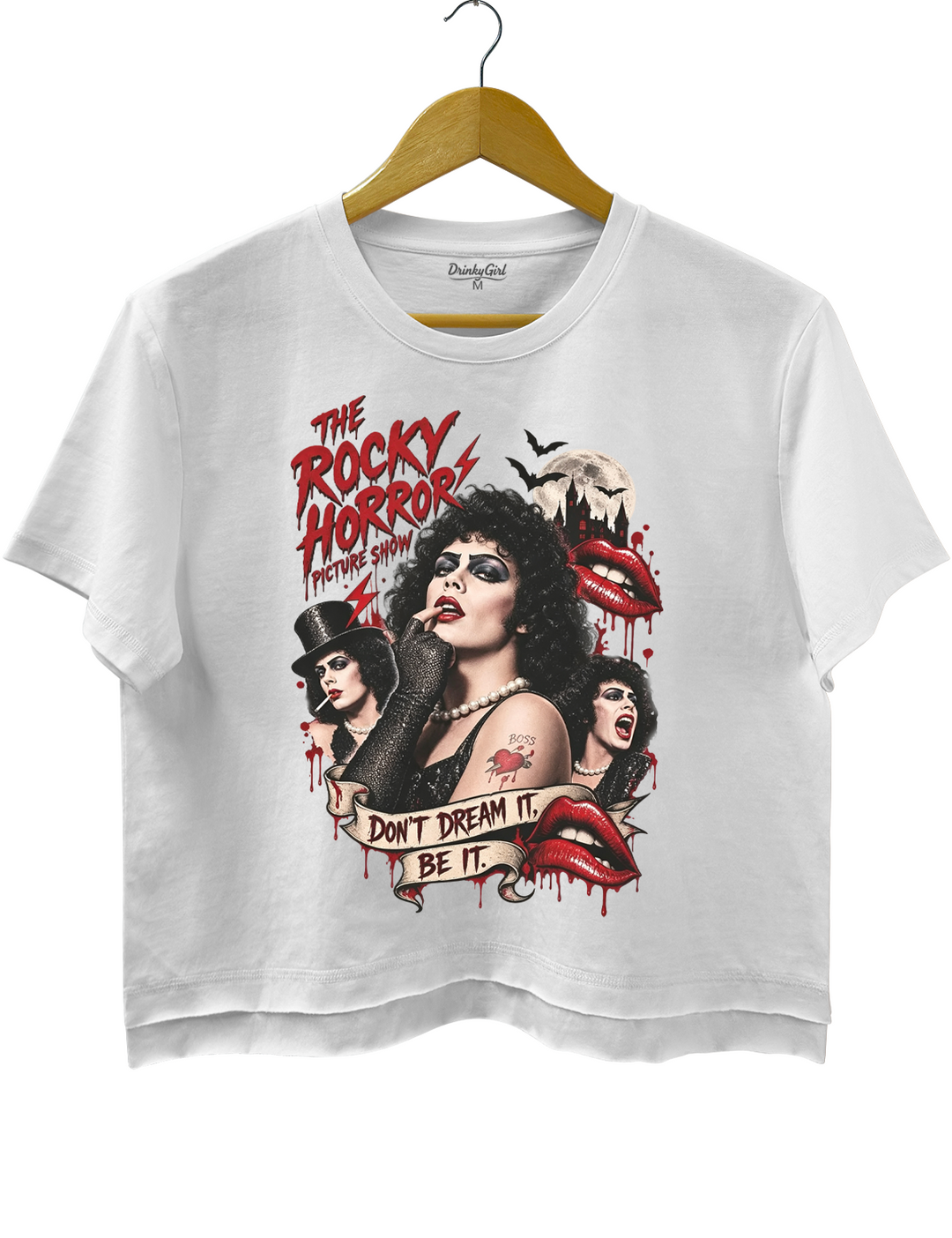 Rocky Horror Picture Show Tim Curry Crop Top