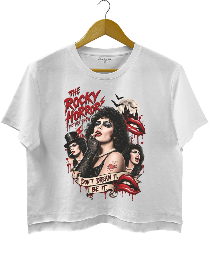 Rocky Horror Picture Show Tim Curry Crop Top