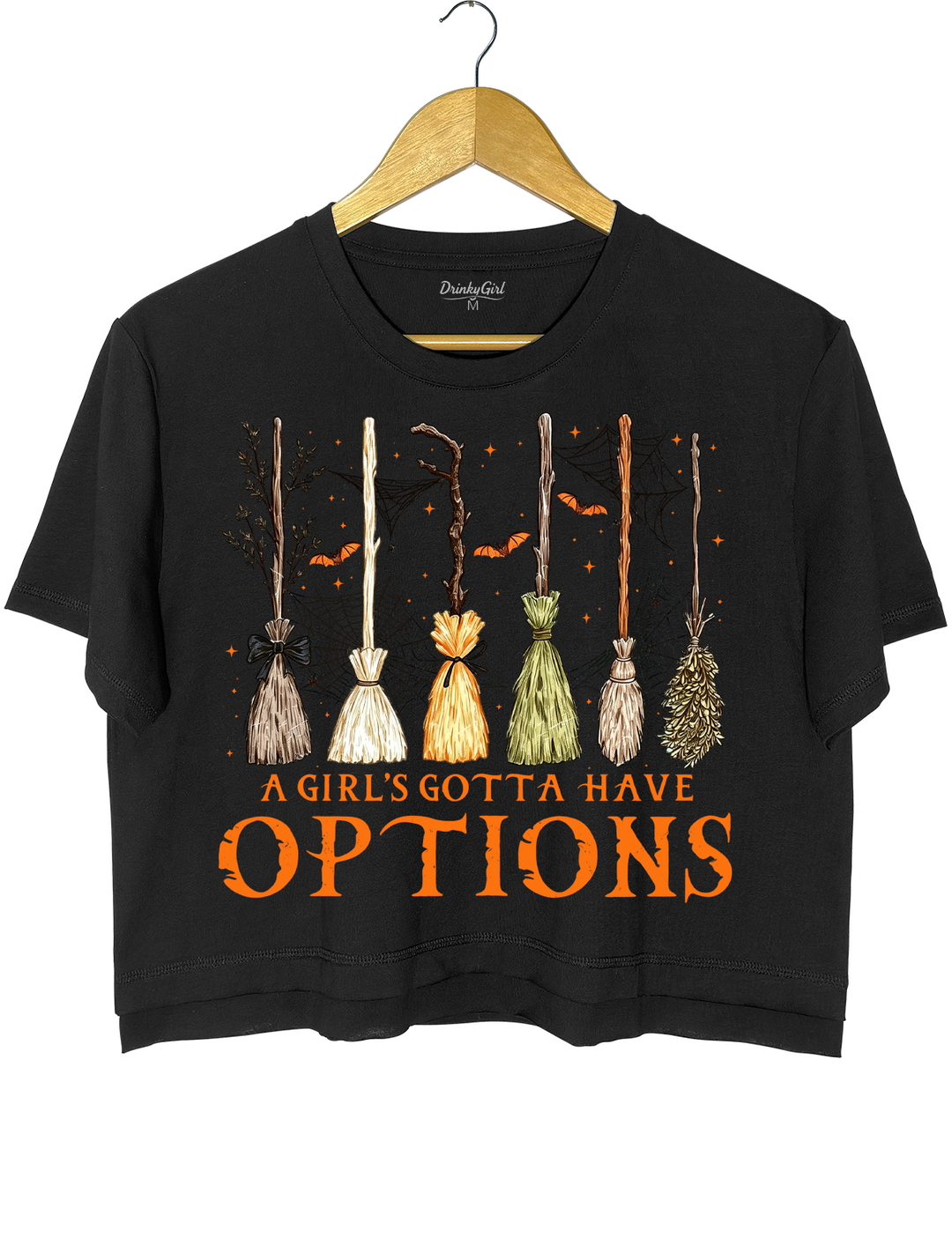 A Girl Gotta Have Options Crop Top