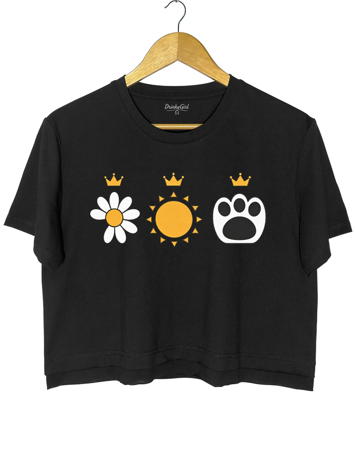 Daisy Sun Paw Kpop Concert Fan Crop Top