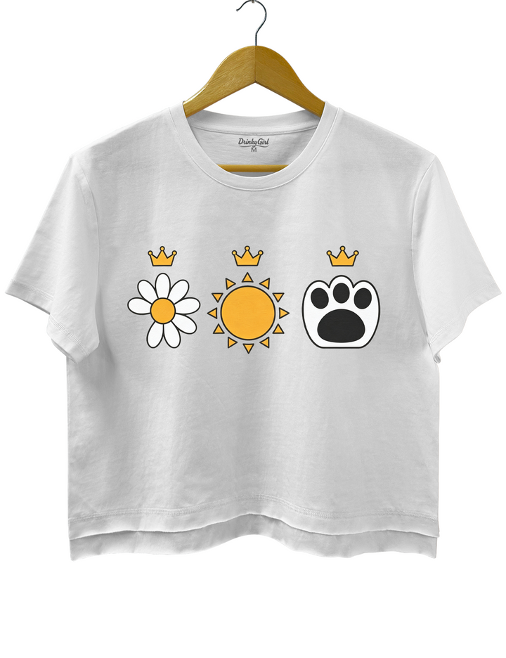 Daisy Sun Paw Kpop Concert Fan Crop Top