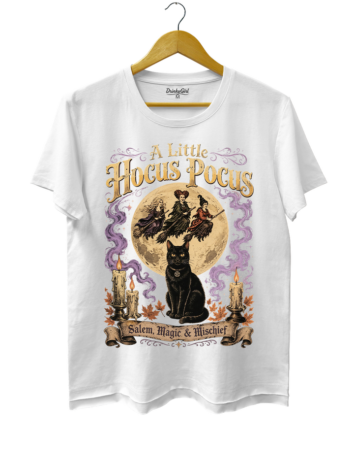 Halloween Hocus Pocus Salem Magic And Mischief Tee