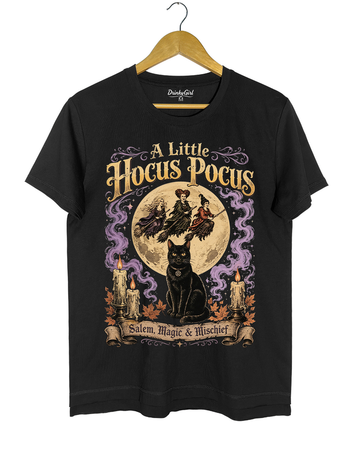 Halloween Hocus Pocus Salem Magic And Mischief Tee