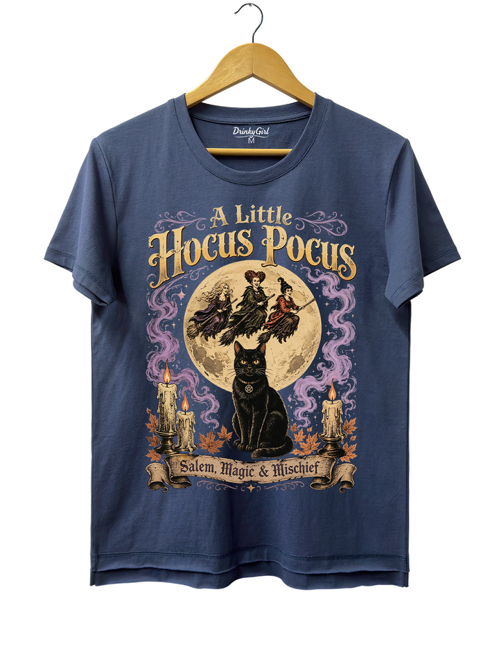 Halloween Hocus Pocus Salem Magic And Mischief Tee
