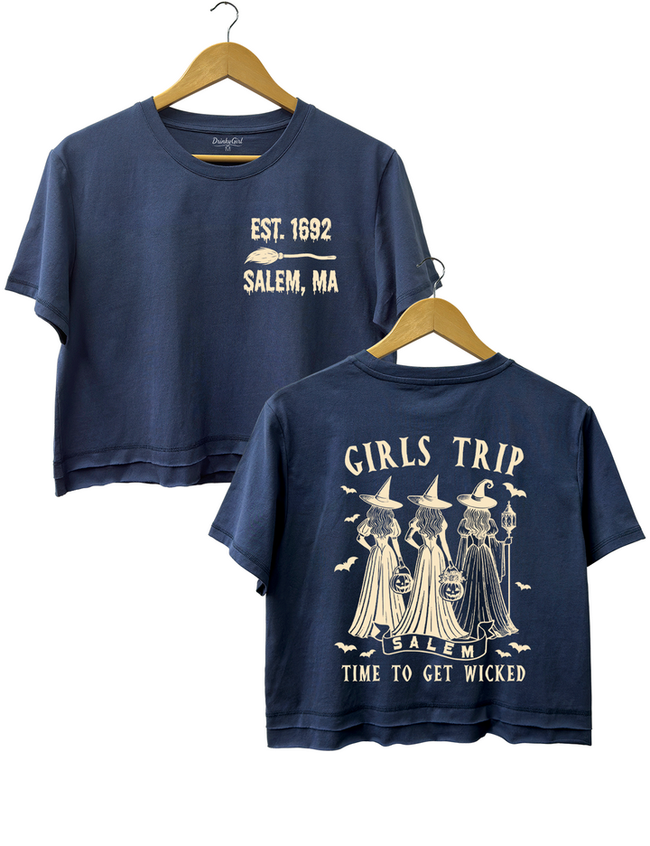 Girls Trip Time To Get Wicked Crop Top