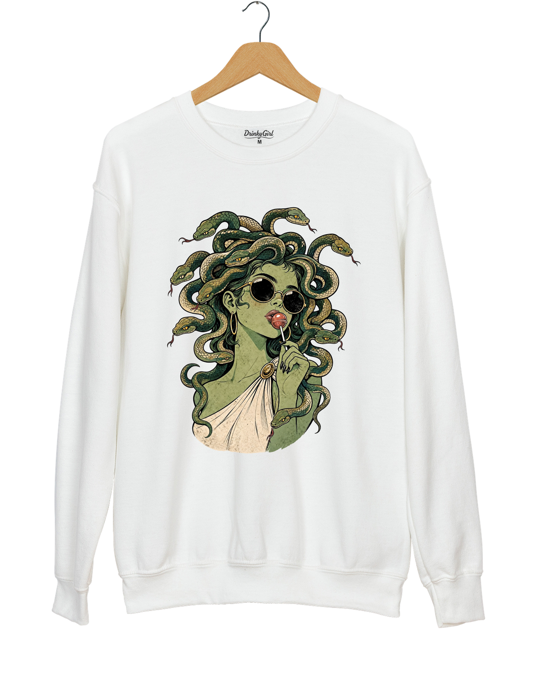 Medusa Lollipop Halloween Sweatshirt