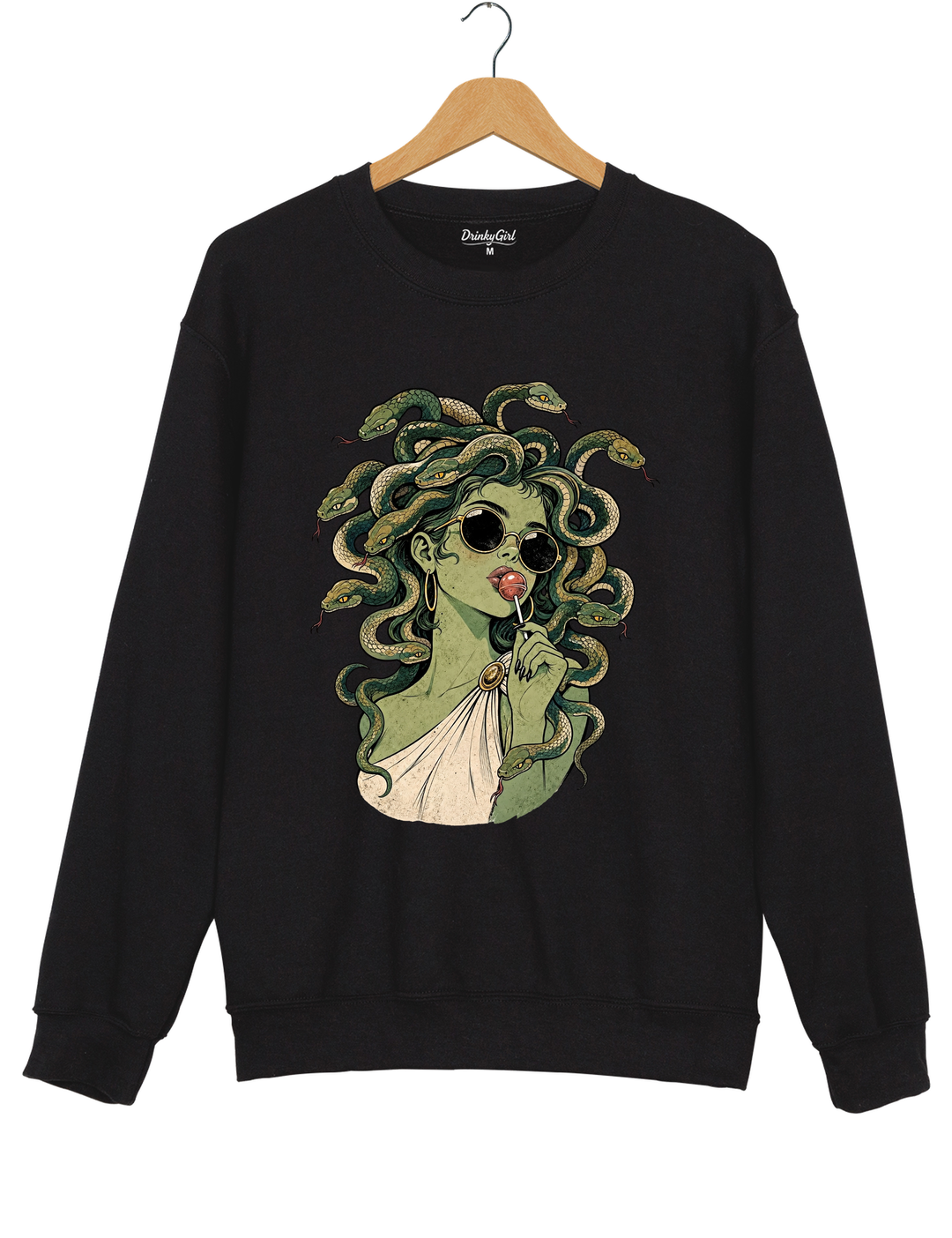 Medusa Lollipop Halloween Sweatshirt