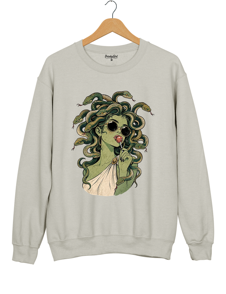 Medusa Lollipop Halloween Sweatshirt