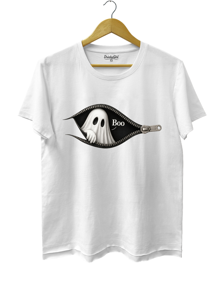 Boo Ghost Halloween Tee