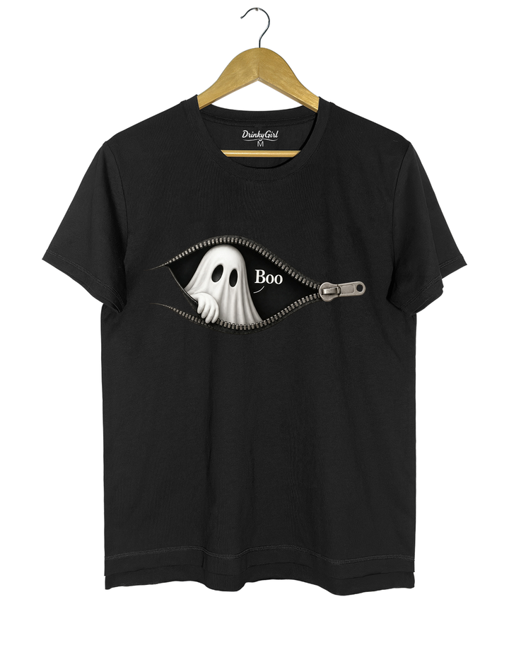 Boo Ghost Halloween Tee