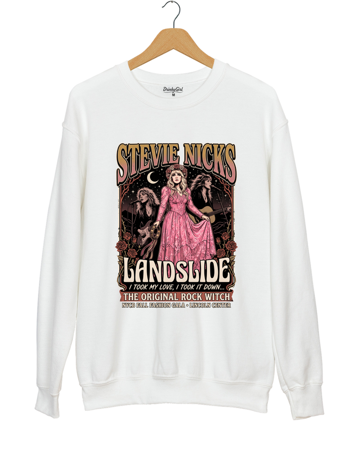 Vintage Stevie Nicks Landslide Sweatshirt - White