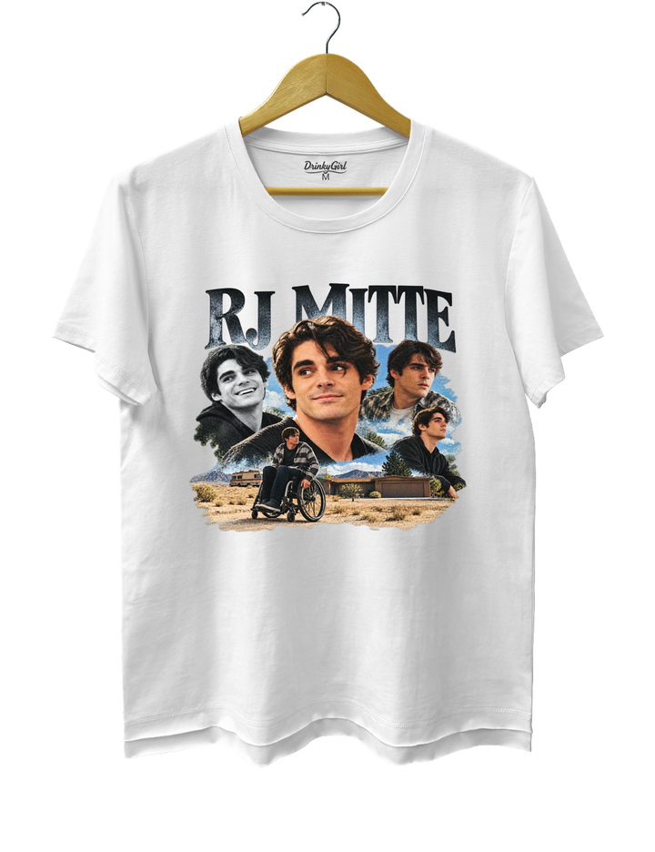 RJ Mitte Memorial Tee - White