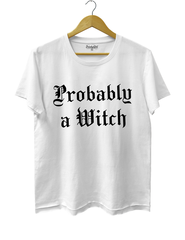 Probably a Witch Tee - White