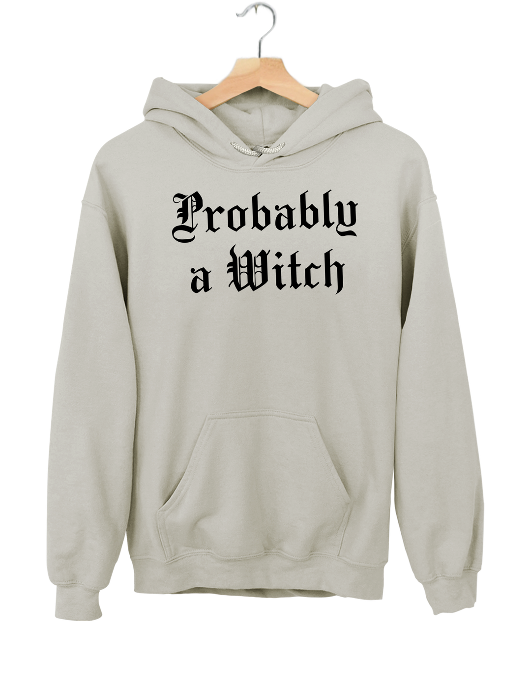 Probably a Witch Hoodie - Gray