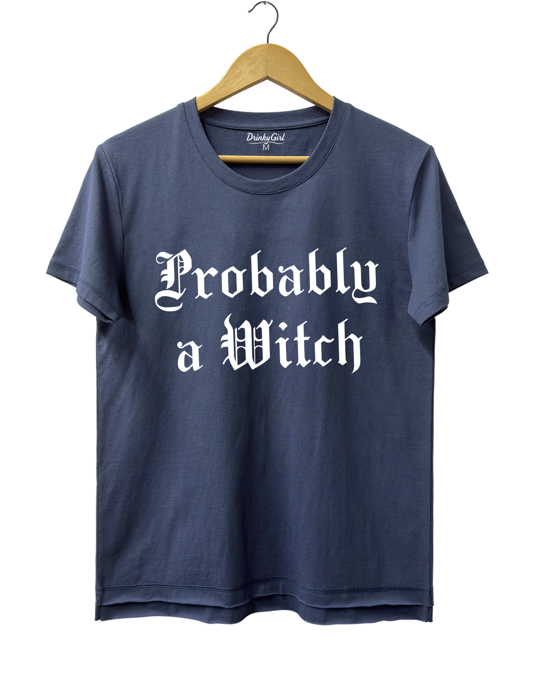 Probably a Witch Tee - Navy Blue
