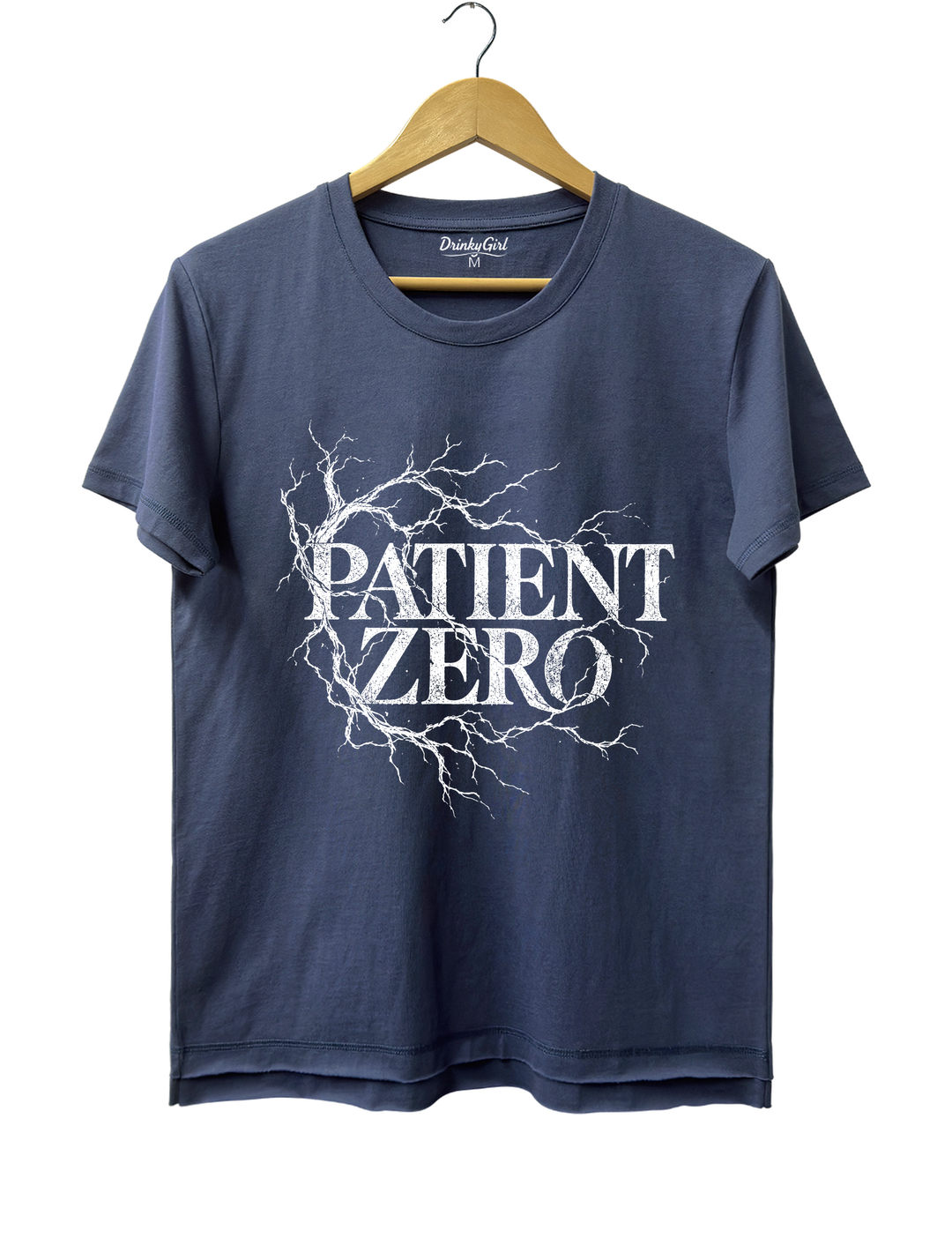 Patient Zero Taylor Tee - Navy Blue