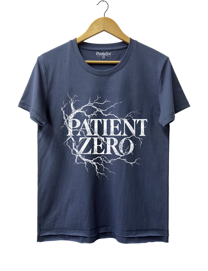 Patient Zero Taylor Tee - Navy Blue