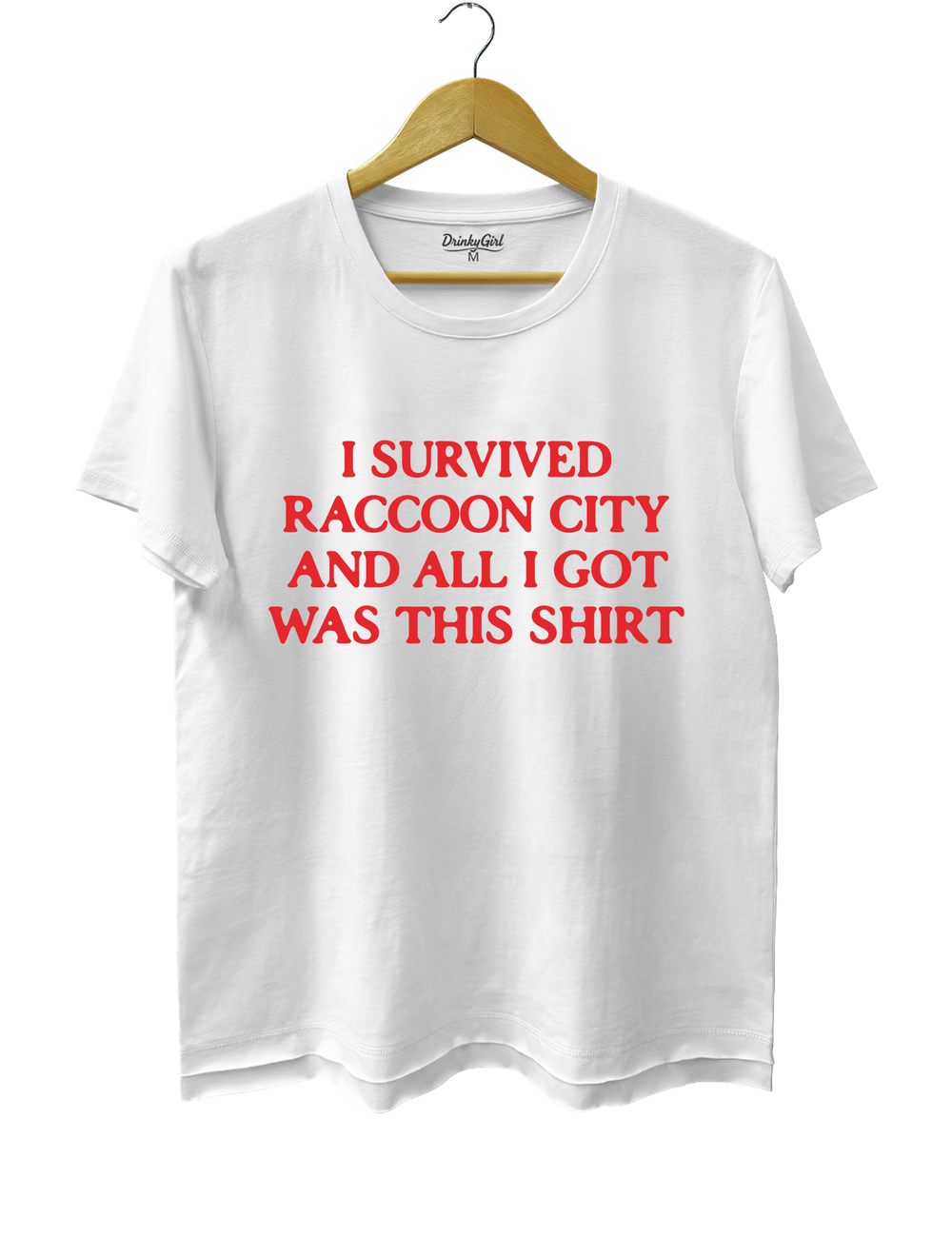 I Survived Raccoon City Resident Evil Tee - White