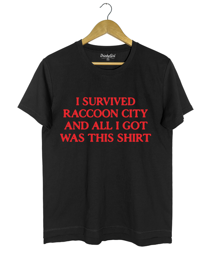 I Survived Raccoon City Resident Evil Tee - Black